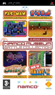 Namco Museum Battle Collection (EU) box cover front